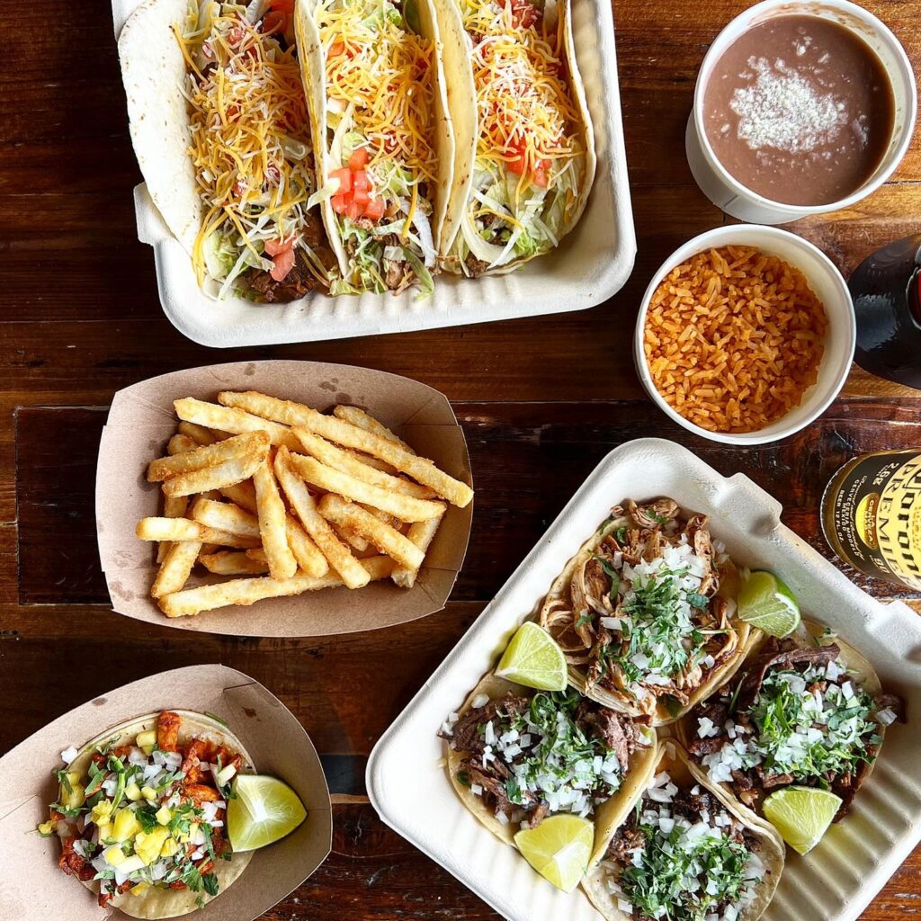 Bomb Taco food